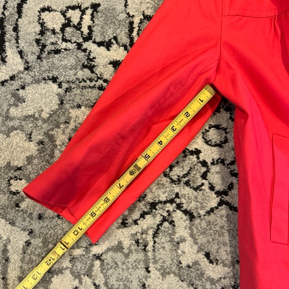 Banana Republic Women’s Red Cropped Blazer Jacket Size M - Picture 6 of 6